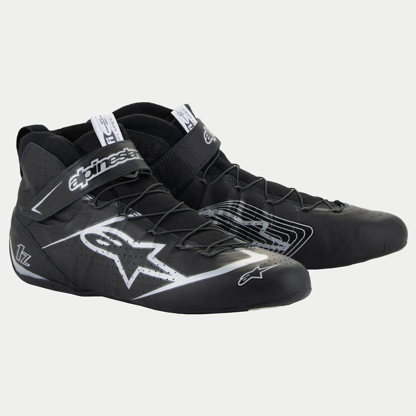 Alpinestars Usa ALP2715524-119-13 Shoe Tech-1Z V3 Black / Silver Size 13