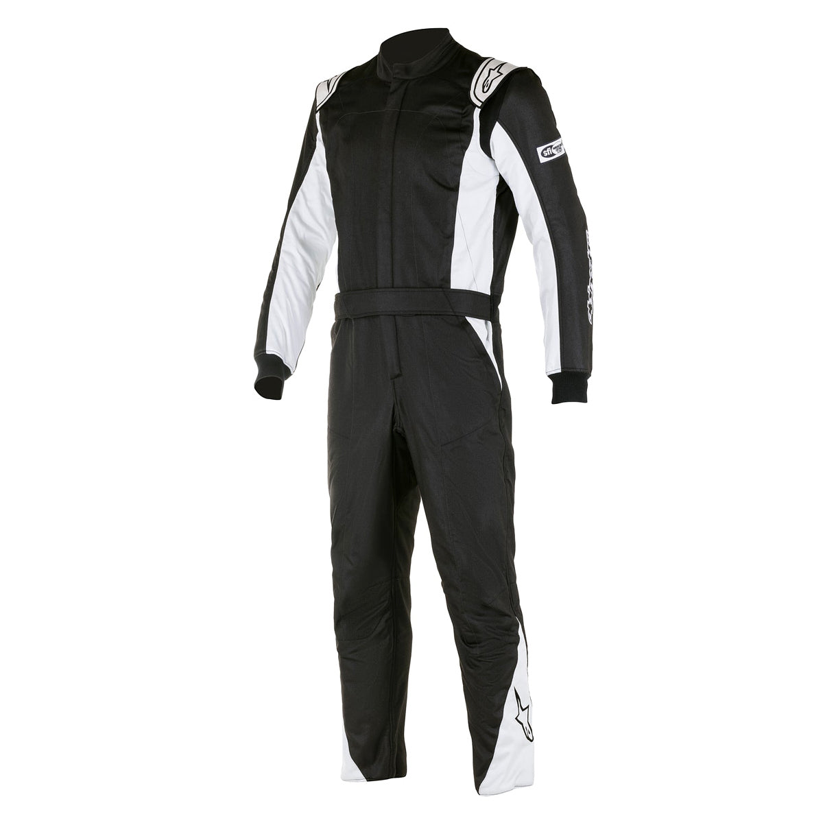 alpine star Suit Atom Black / Silver X-Small