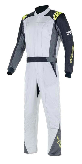 Alpinestars USA ALP3352822-1950-54 Suit Atom Silver Flu/Yel Medium / Large