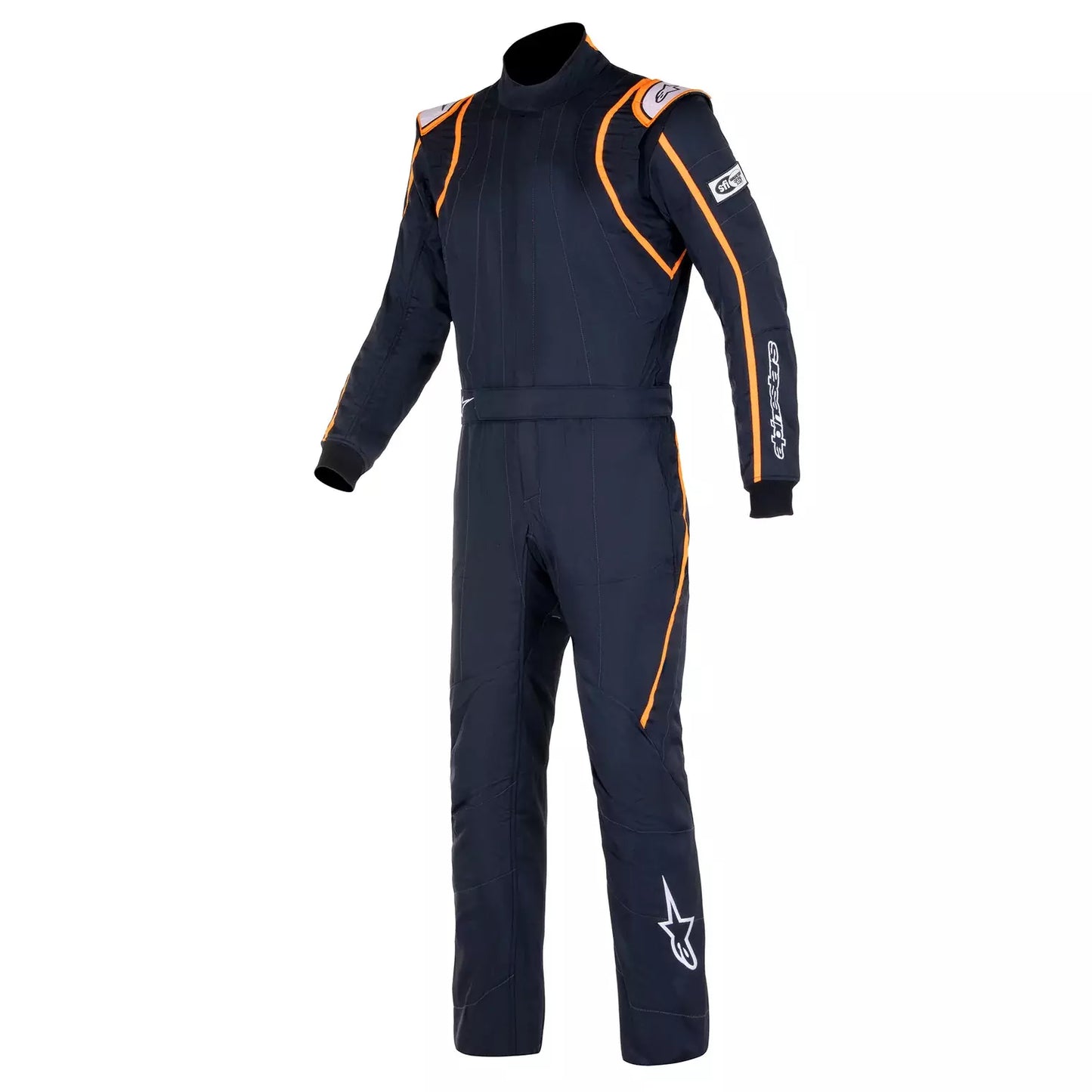 alpine star Suit GP Race V2 Black / Orange X-Large