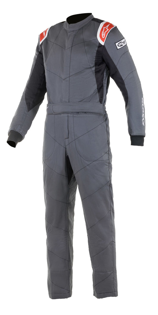 alpine star Suit Knoxville V2 Grey / Red 2X-Small