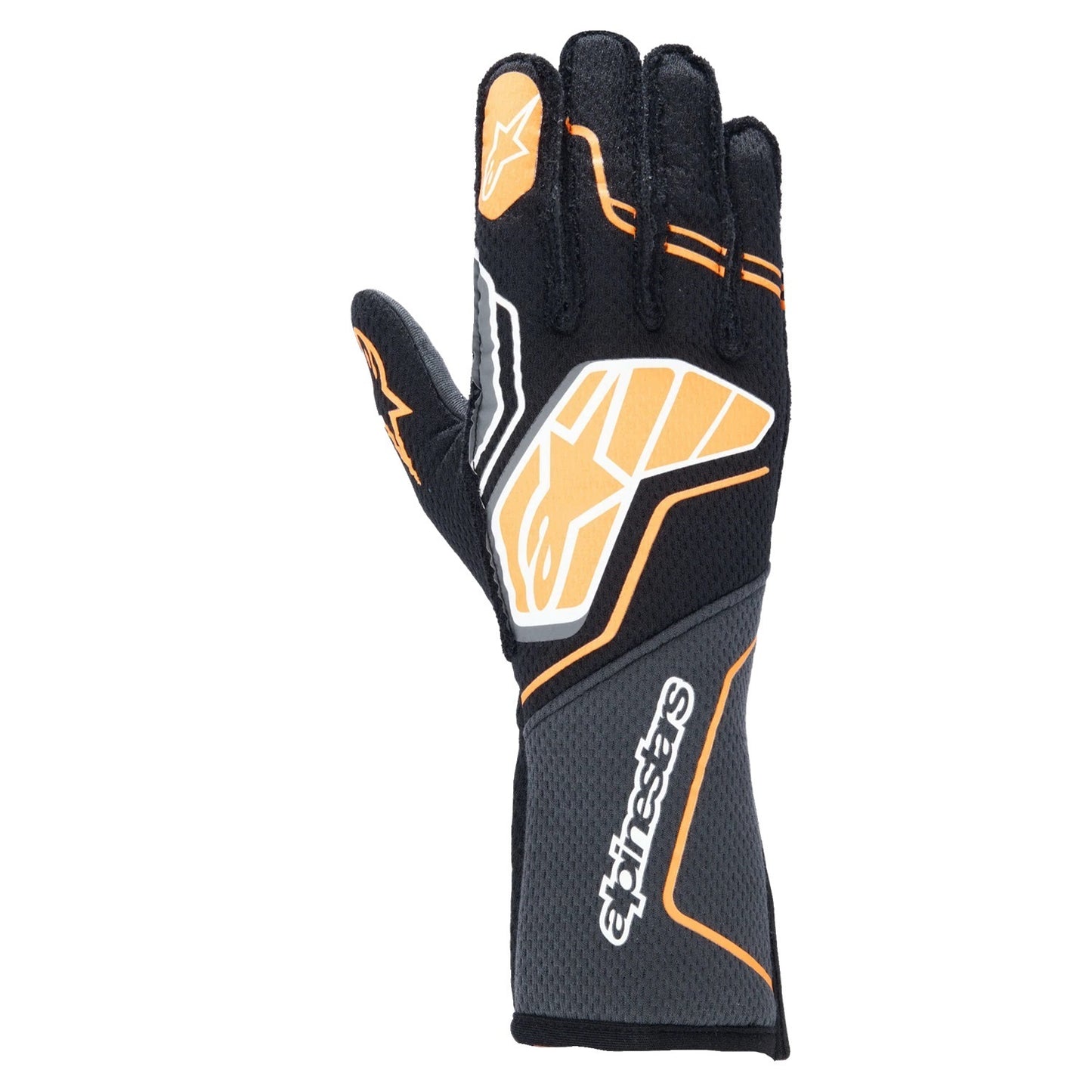 Alpinestars Usa ALP3550224-156-XL Glove Tech-1 ZX V4 Blk / Flou Orange X-Large