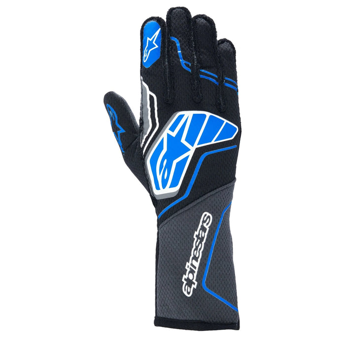 Alpinestars USA ALP3550224-17-L Glove Tech-1 ZX V4 Blk / Blue Large