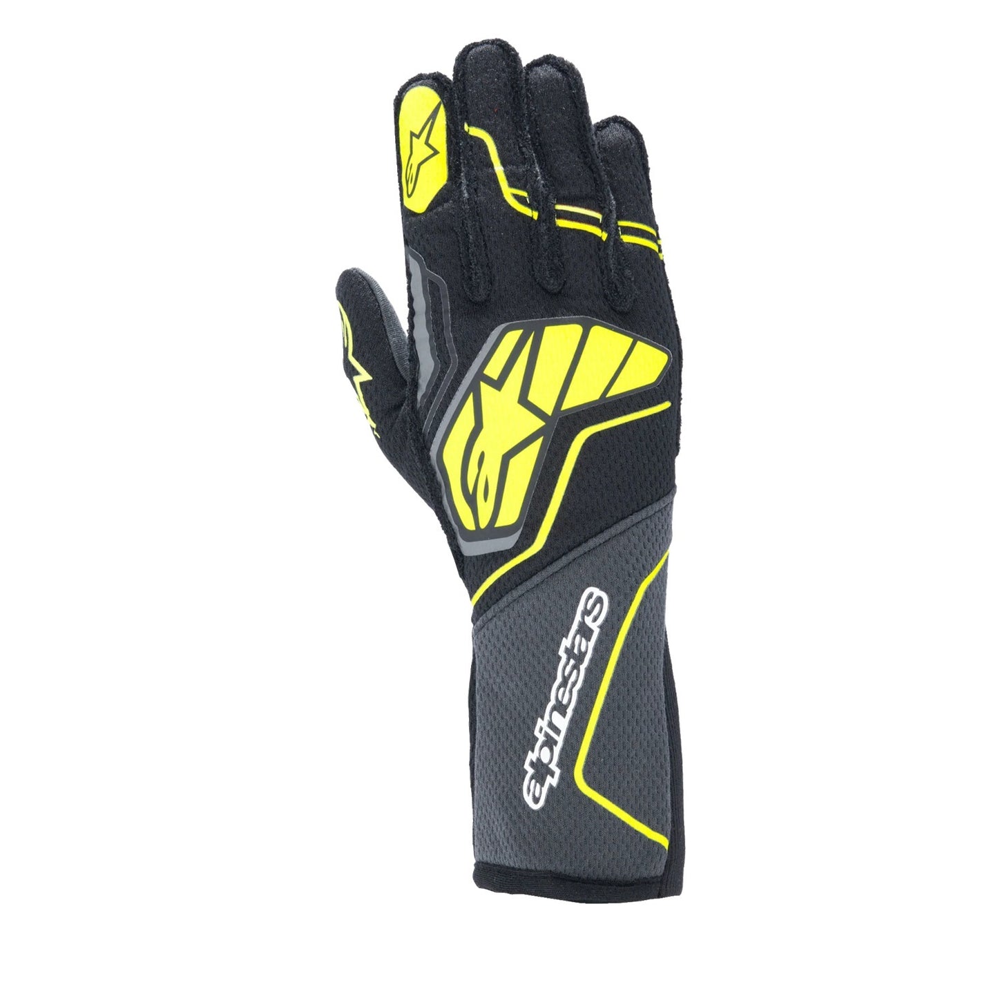 Alpinestars Usa ALP3550224-9151-S Glove Tech-1 ZX V4 Blk / Flou Yellow Small