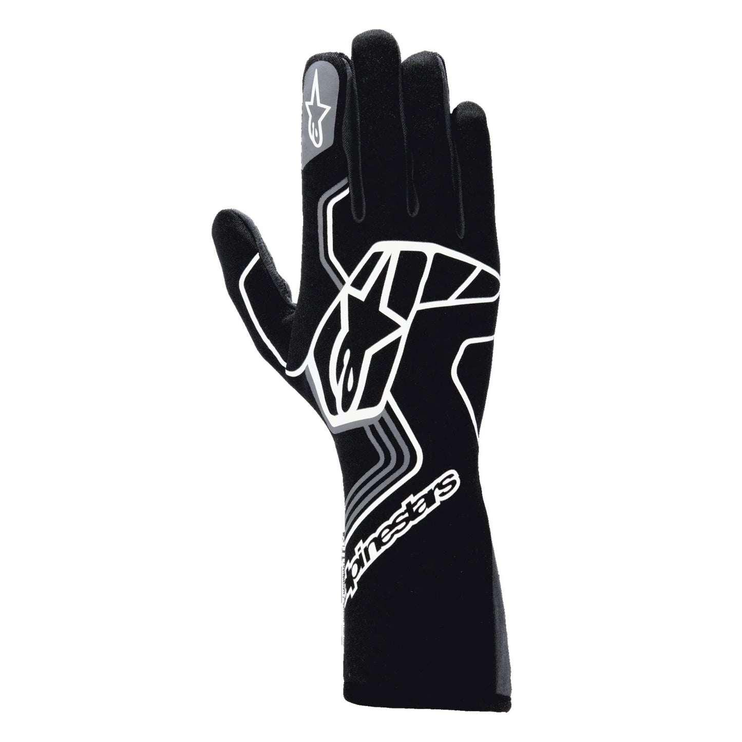 Alpinestars Usa ALP3552024-1169-2XL Glove Tech-1 Race V4 Black / Gray 2X-Large