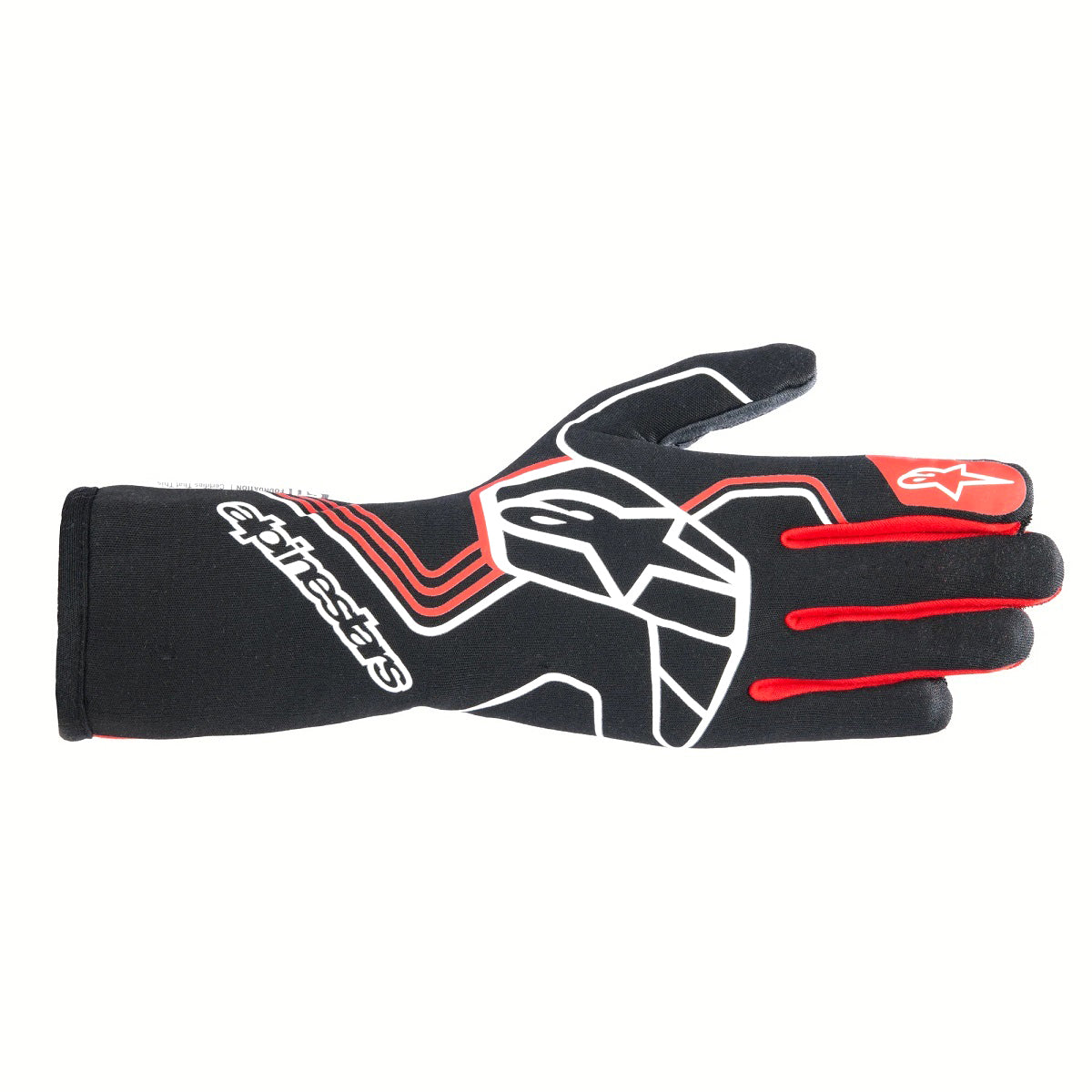 Alpinestars Usa ALP3552024-13-XL Glove Tech-1 Race V4 Black / Red X-Large