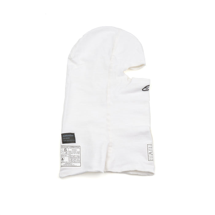 Alpinestars USA ALP4750126-20-OS Balaclava EVO V3 White FIA / SFI