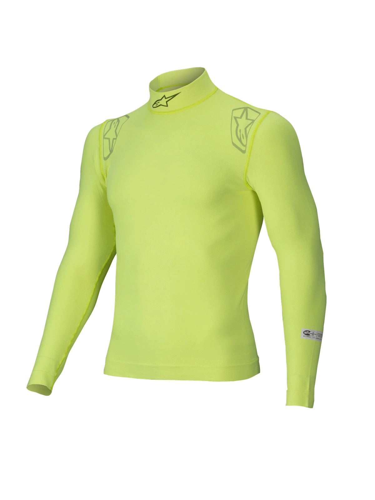 Alpinestars Usa ALP4750325-55-XXL Underwear Top ZX EVO V3 Flu Ylw 2X-Lrg Long Slv