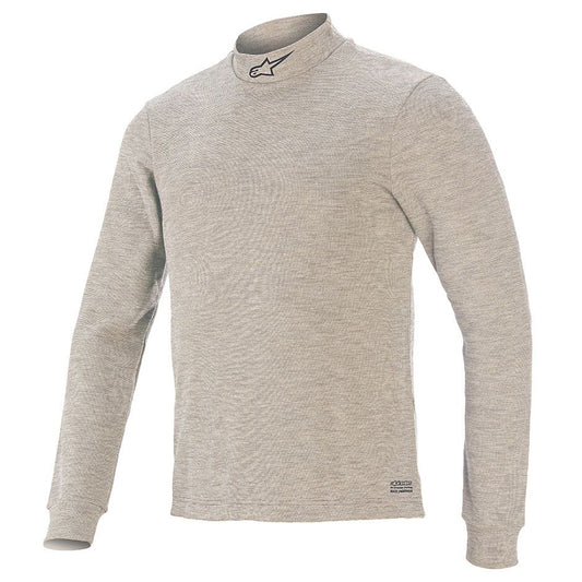 alpine star Race Top V3 Small Lt. Gray Long Sleeve