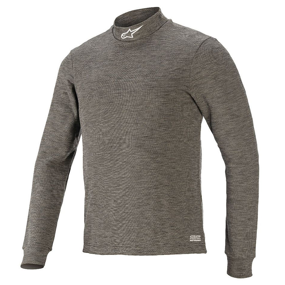 alpine star Race Top V3 Large Dk Gray Long Sleeve