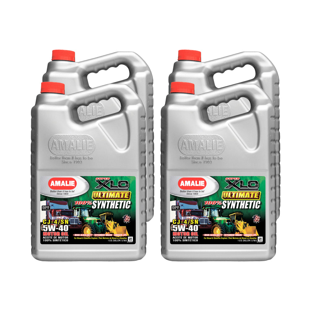 Amalie AMA160-60197-36 XLO Ultimate Full Synthe ti 5w40 Oil Case 4x1 Gal
