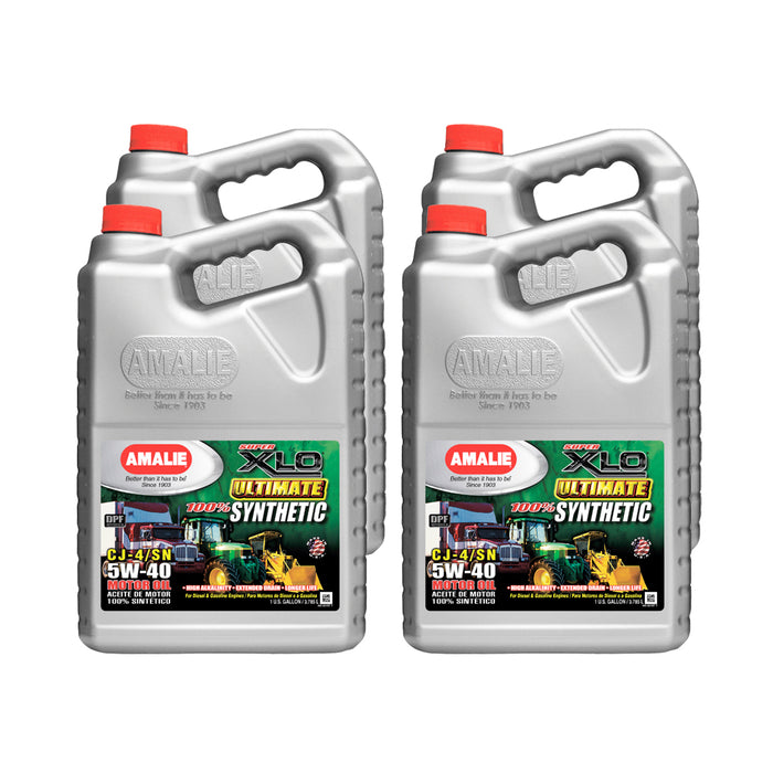 Amalie AMA160-60197-36 XLO Ultimate Full Synthe ti 5w40 Oil Case 4x1 Gal