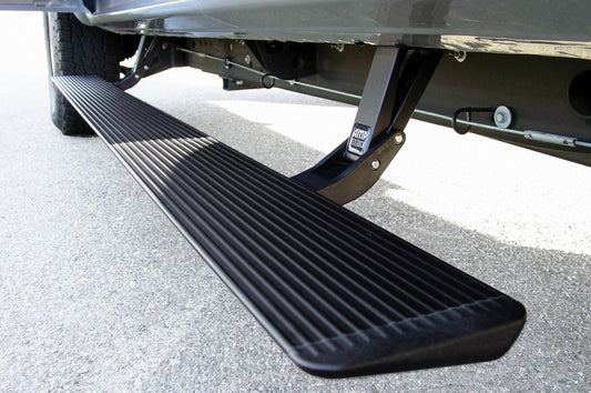 AMP Research 78240-01A 19-22 RAM 1500 Crew Cab PowerStep Xtreme - Black (Incl OEM Style Illumination)