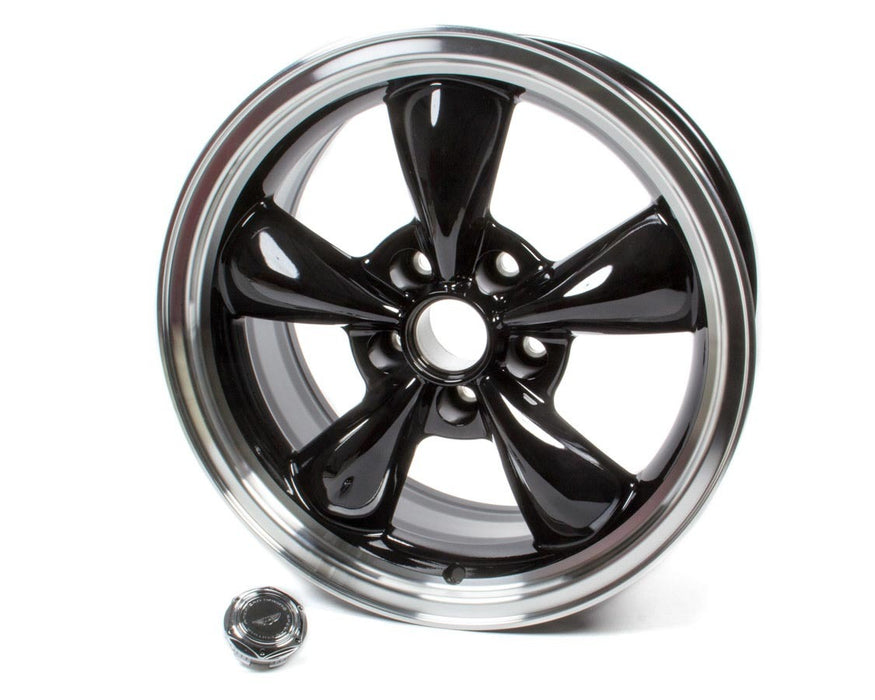 American Racing Wheels AMRAR105M7861B 17x8 Torq Thrust M Wheel Gloss Black Machined Lip