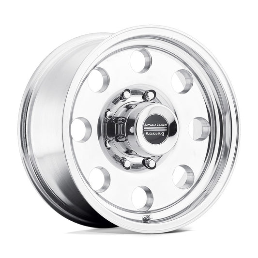 American Racing Wheels AMRAR1725885 BAJA 15x8 5x139.70 Polished Wheel