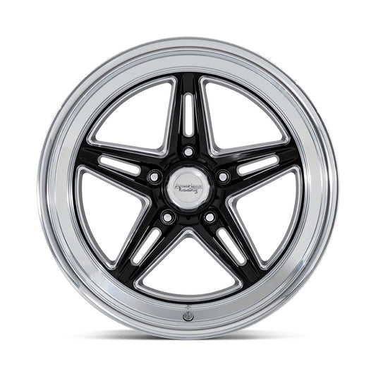 American Racing Wheels AMRVN514BE18803400 Groove Wheel 18x8 5x4.75 BS Gloss Black