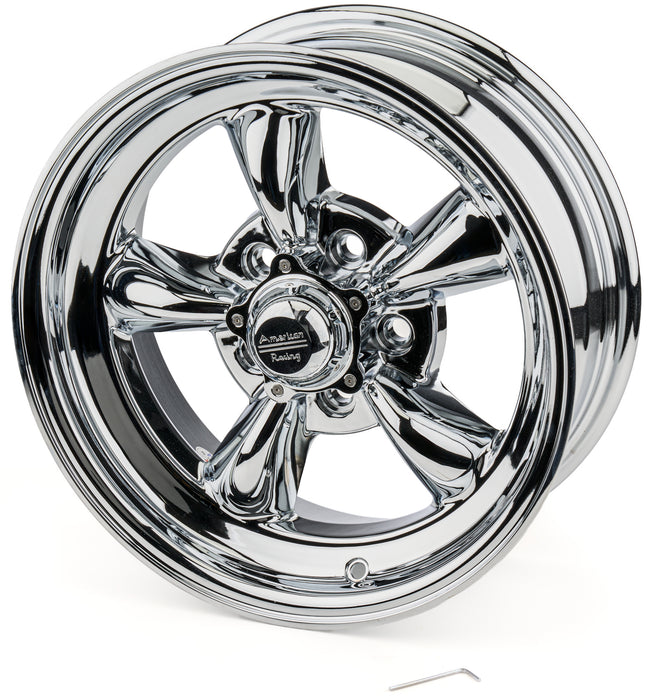 American Racing Wheels AMRVN6155665 15X6 Torq Thrust II 5 X 4-1/2 BC Chrome