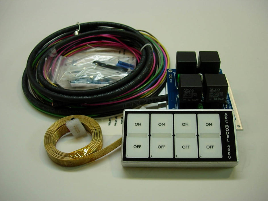 Auto Rod Controls ARC4000D In-Dash Control Module - 4 Switch