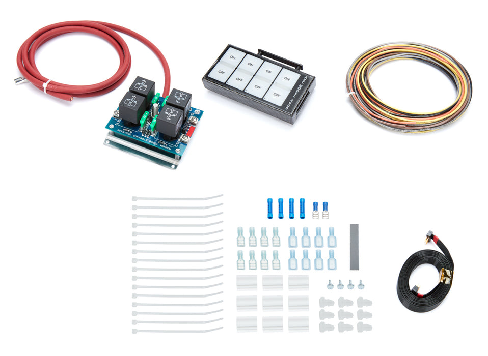 Auto Rod Controls ARC4003R 4 Switch Overhead Control Module C/F Fin.