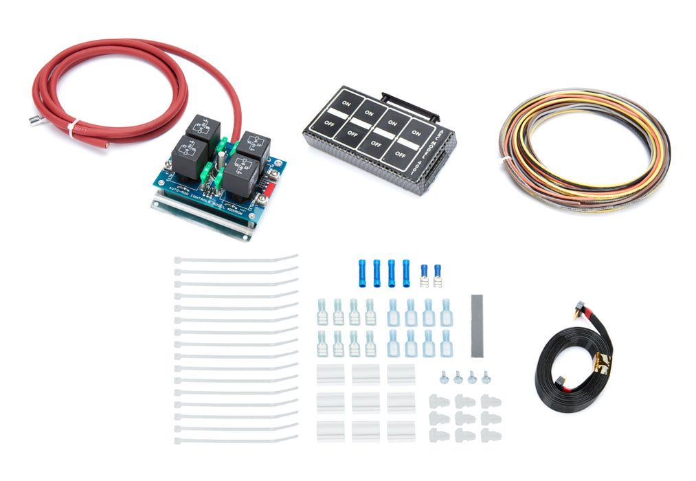 Auto Rod Controls ARC4004D 4 Switch In-Dash Control Module C/F Finish