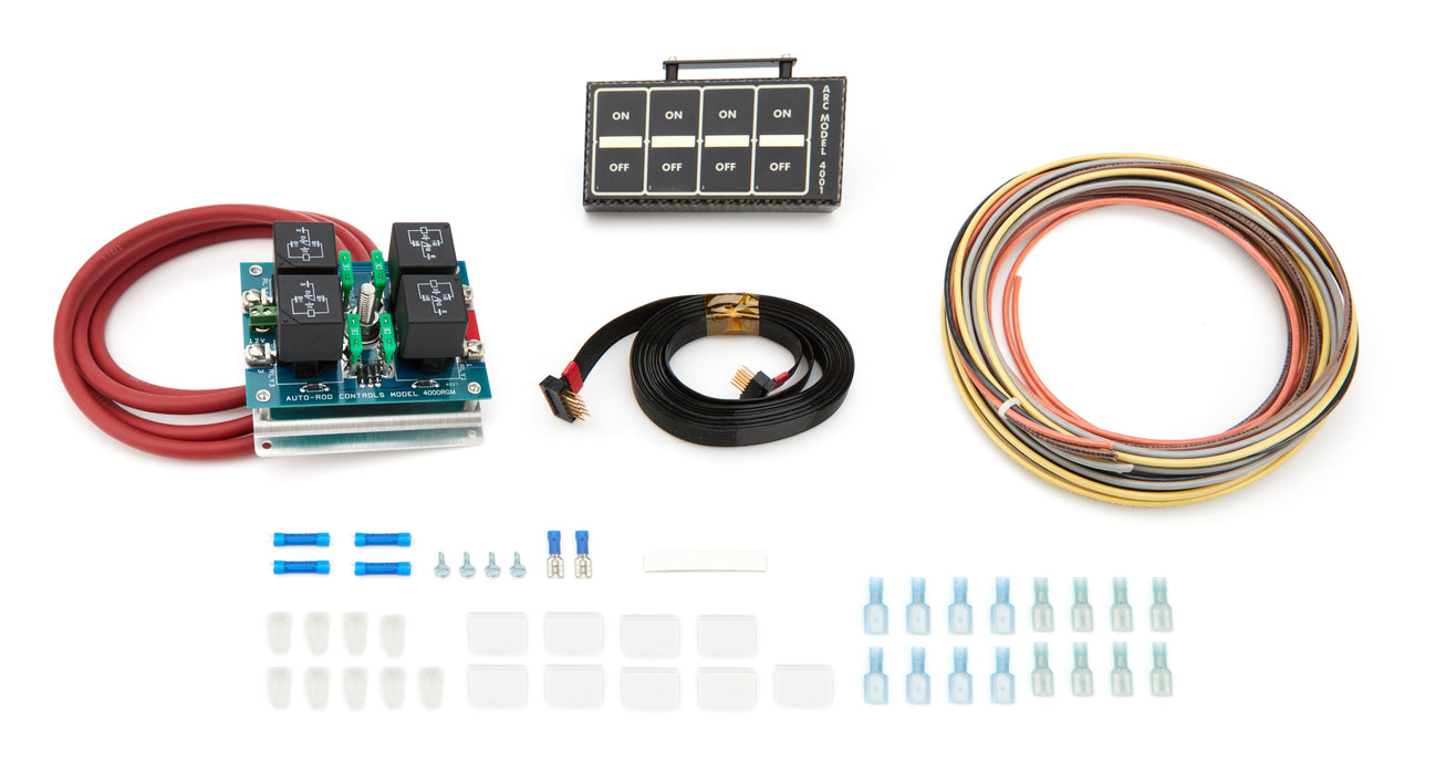 Auto Rod Controls ARC4004R 4 Switch Overhead Control Module C/F Fin.