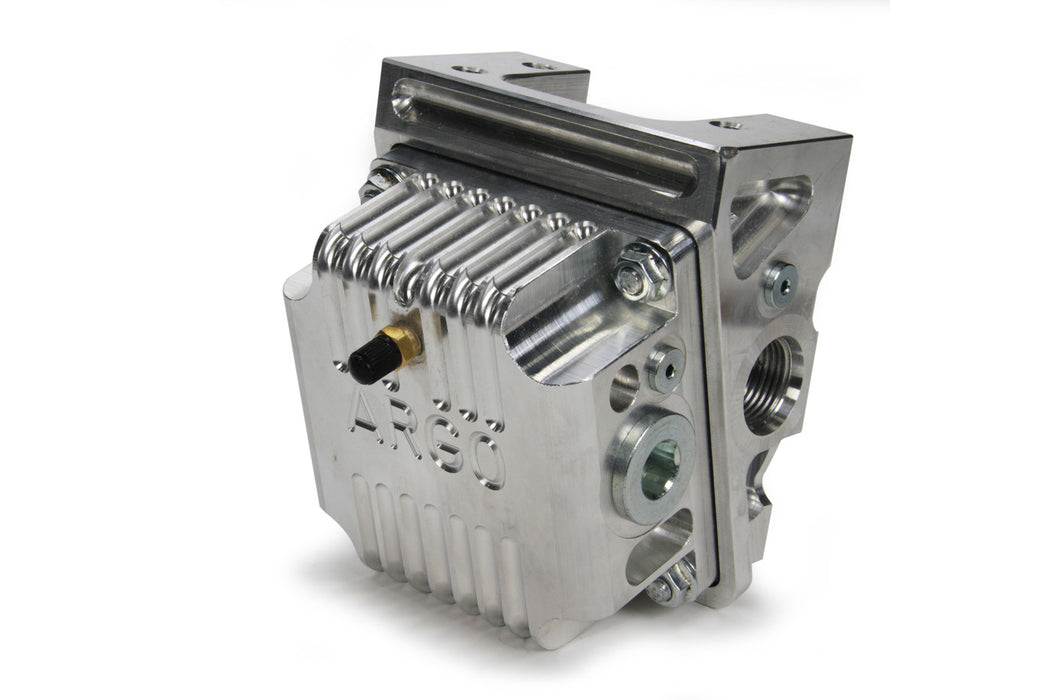 Argo Manufacturing ARGHPF301 Billet Remote Filter Mnt w/ Screen