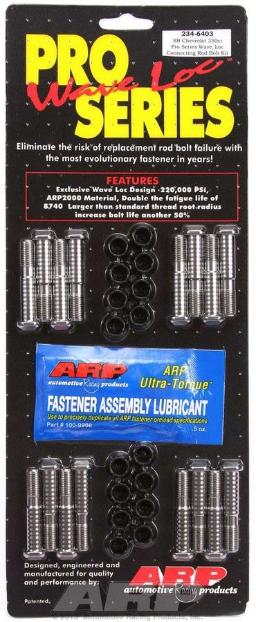 Arp ARP234-6403 SBC Rod Bolt Kit - Fits 305/307/350