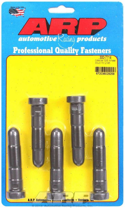 Arp ARP300-7714 5/8-18 NASCAR Wheel Stud Kit 5pk
