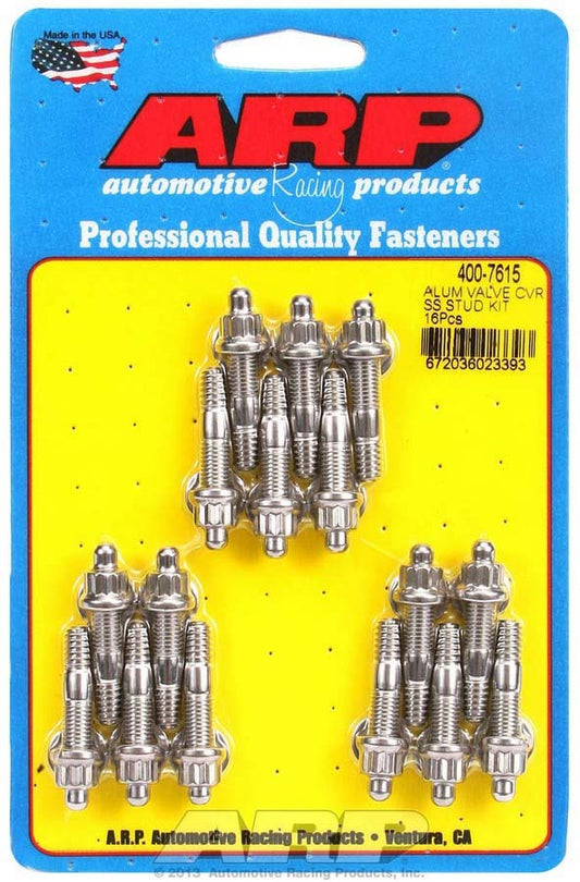 Arp ARP400-7615 S/S Valve Cover Stud Kit 12pt. (16)