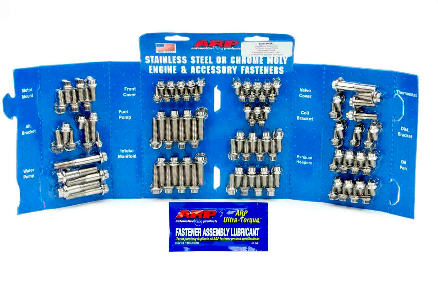 Arp ARP535-9501 BBC S/S Complete Engine Fastener Kit 12pt.