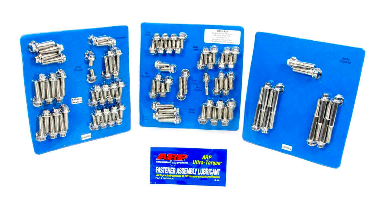 Arp ARP555-9502 BBF S/S Complete Engine Fastener Kit 12pt.