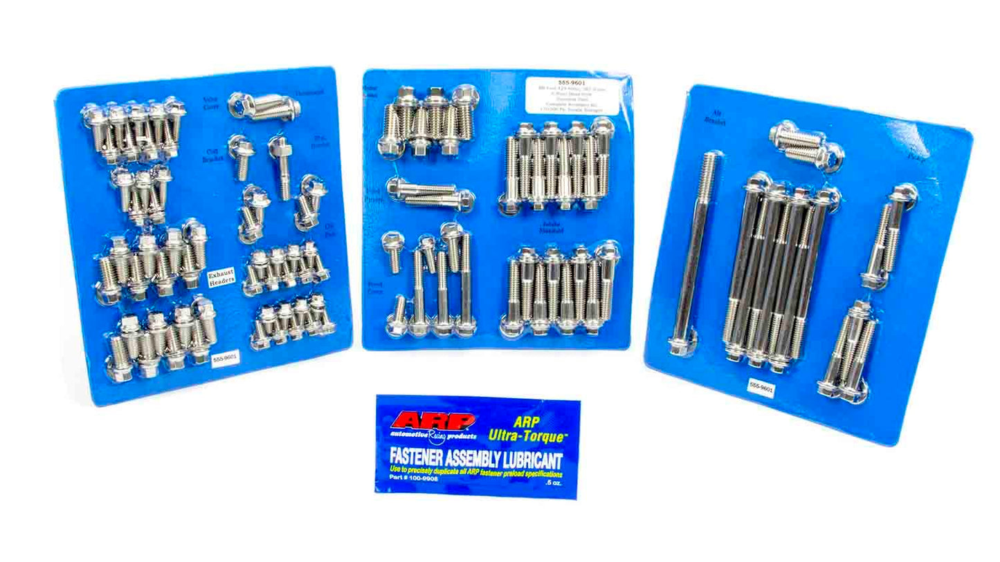 Arp ARP555-9601 BBF S/S Complete Engine Fastener Kit 6pt.