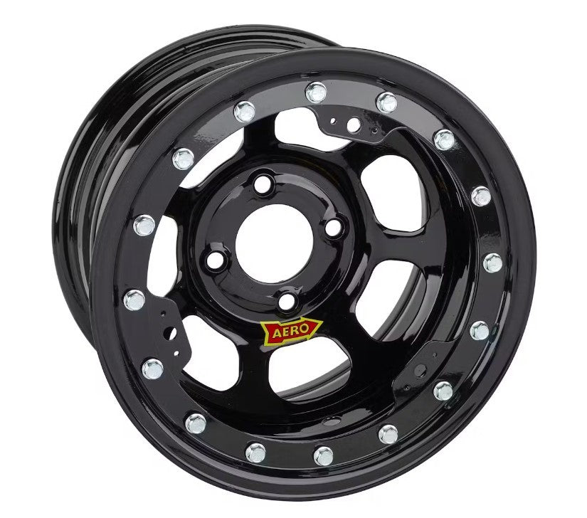 Aero Race Wheels ARW33-184520X Wheel 13x8 2in 4.50in BC Black Light Weight