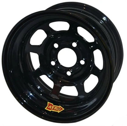 Aero Race Wheels ARW51-104740-RF 15x10 4in. 4.75 Black