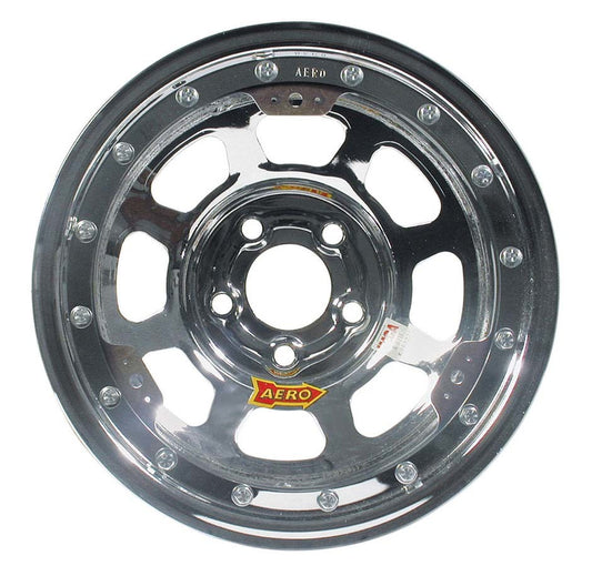 Aero Race Wheels ARW53-204730 15x10 3in 4.75 Chrome Beadlock