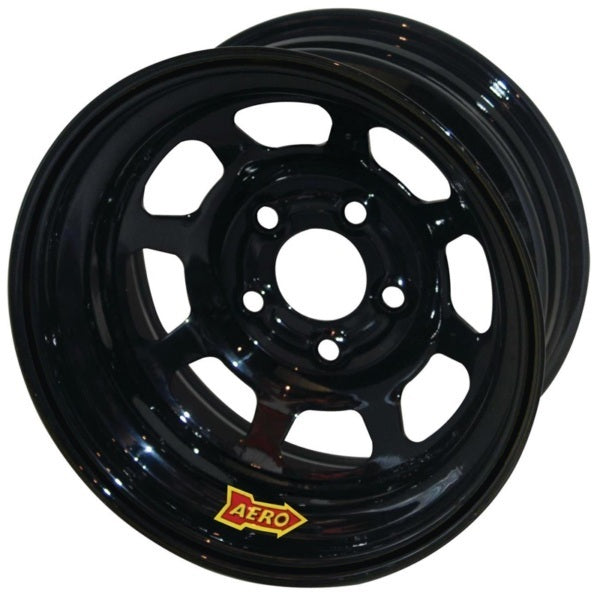 Aero Race Wheels ARW56-185030 15x8 3in 5.00 Black Spun Extreme Bead