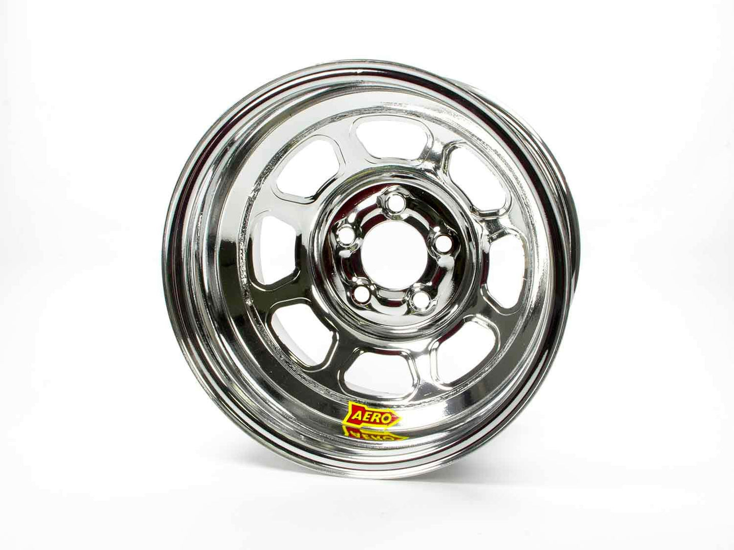 Aero Race Wheels ARW56-284710 15x8 1in 4.75 Chrome Spun Extreme Bead