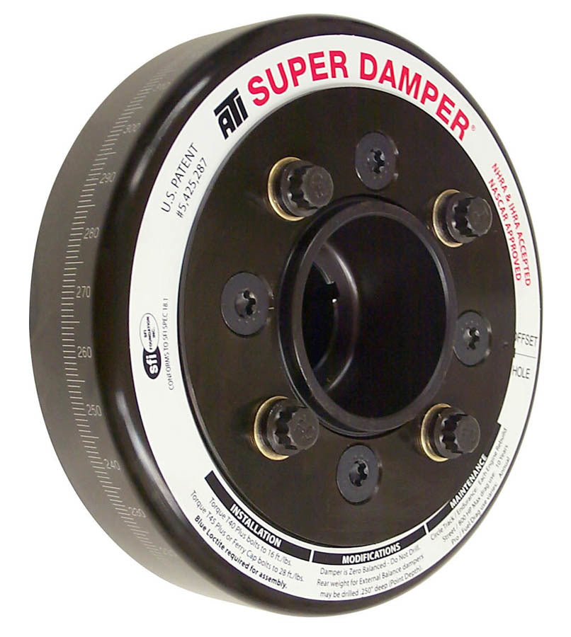 Ati Performance ATI918900 SBF 6.325 Harmonic Damper - SFI