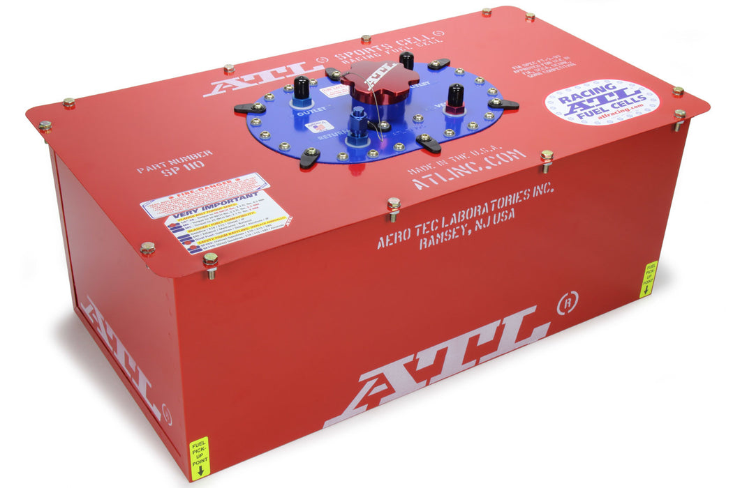 Atl Fuel Cells ATLSC-AA-050 Fuel Cell 10 Gal Sports Cell FIA FT3
