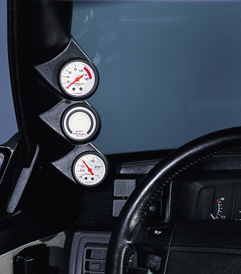 Autometer ATM12101 2-1/16in Triple Gauge Pod- 87-93 Mustang