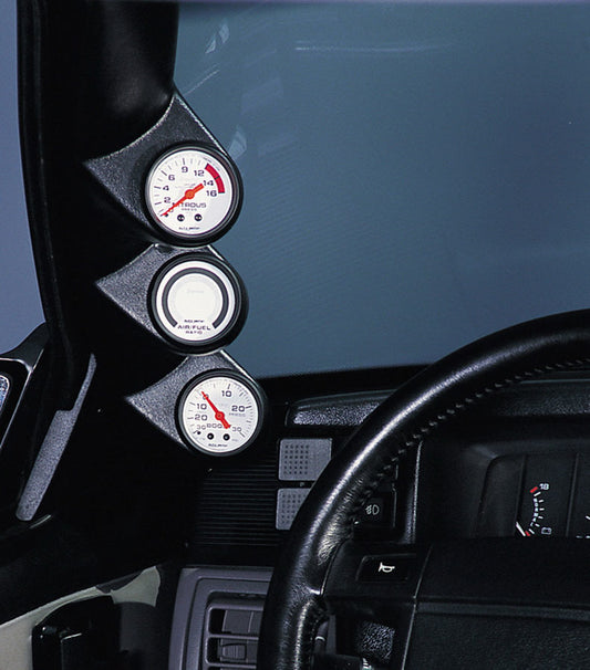 Autometer ATM12101 2-1/16in Triple Gauge Pod- 87-93 Mustang