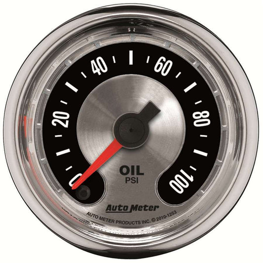 Autometer ATM1219 2-1/16 A/M Oil Pressure Gauge 0-100psi