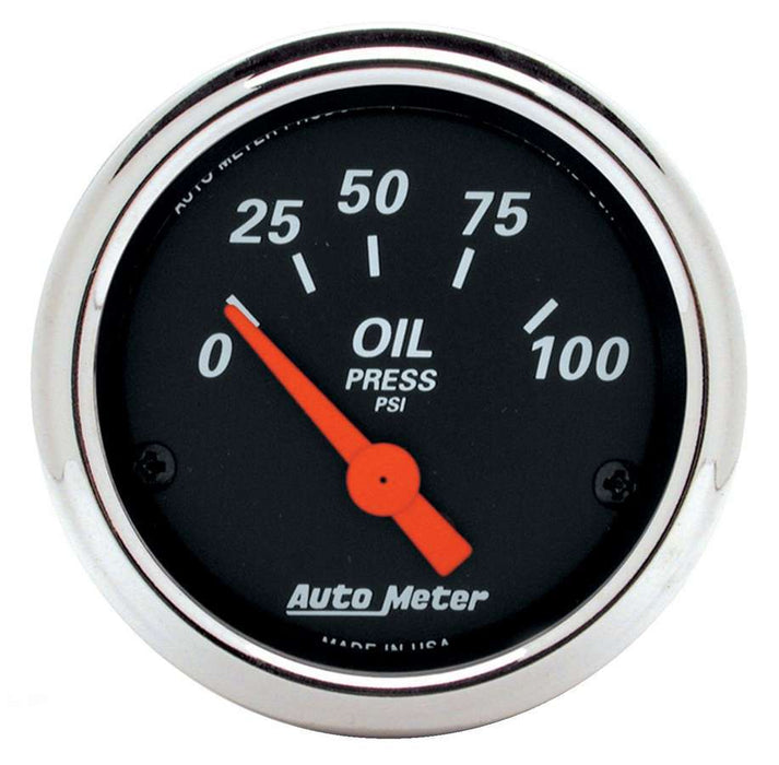 Autometer ATM1426 2-1/16 D/B Oil Pressure Gauge - 0-100psi