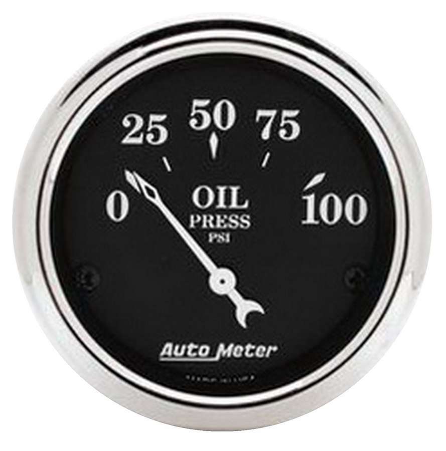 Autometer ATM1727 2-1/16 O/T/B Oil Press. Gauge