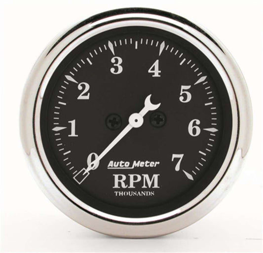 Autometer ATM1797 Gauge Tachometer 2 1/16i n 7k RPM In-Dash Black B