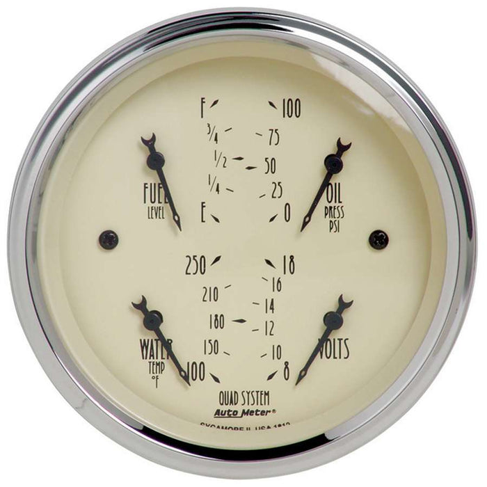 Autometer ATM1812 3-3/8in A/B Quad Gauge