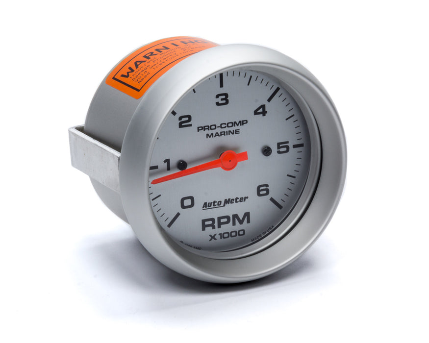 Autometer ATM200752-33 3-3/8 U/L Tachometer 6000 RPM