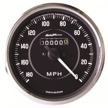 AutoMeter 201005 Autometer Cobra 4 inch 0-180 MPH Mechanical Speedometer