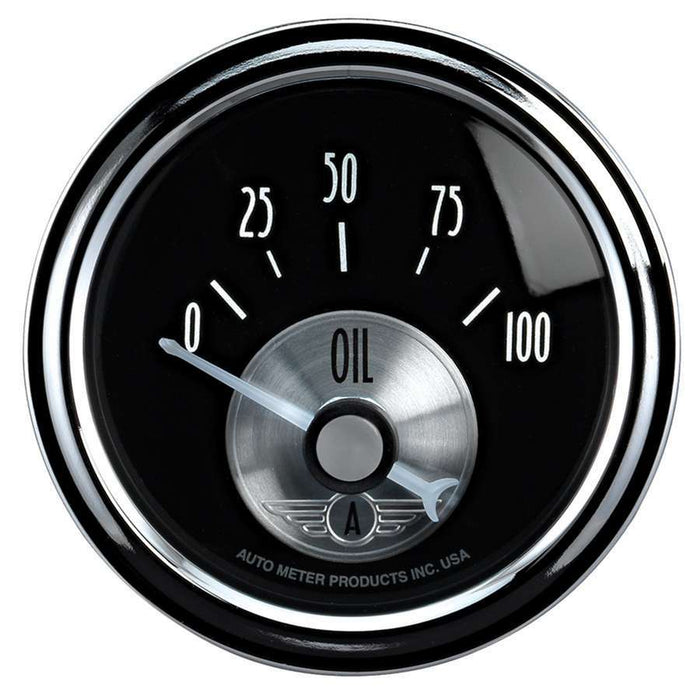 Autometer ATM2028 2-1/16 B/D Oil Pressure Gauge 0-100psi