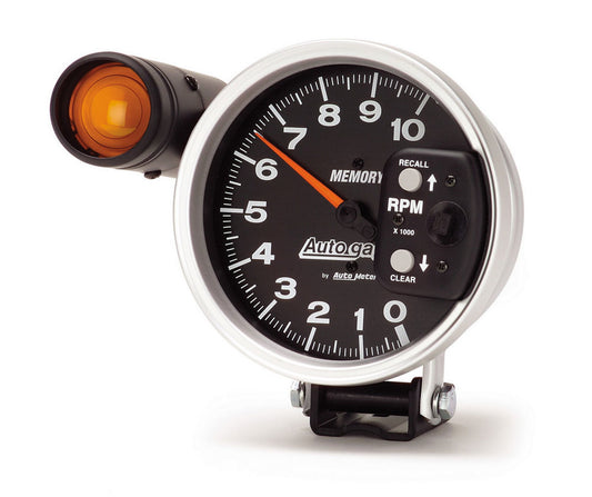 Autometer ATM233906 5in Auto Gage Monster Tach w/Light & Recall